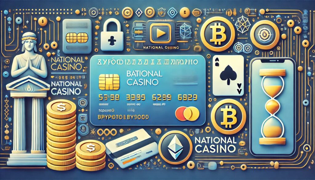 Μέθοδοι πληρωμής και ανάληψης στο καζίνο National Casino